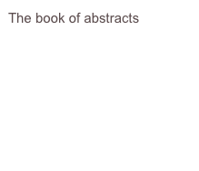 The book of abstracts