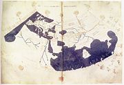 A fifteenth century map based on Ptolomy's Geography for comparison.