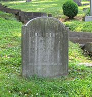 Hollerith's grave at Oak Hill Cemetery in Washington, D.C.