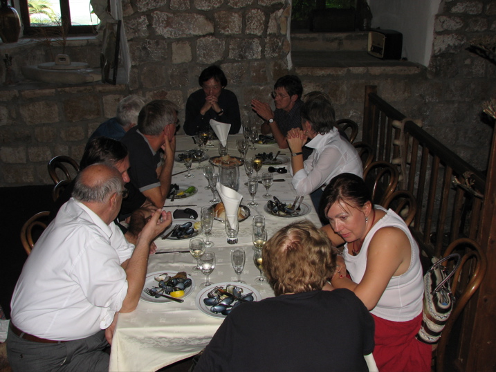 Mussels and oysters tasting in Mali Ston