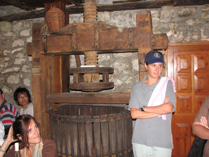 Old wine press