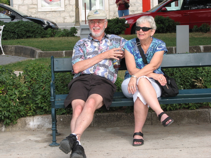 Bob and Lana Daverman at Slano